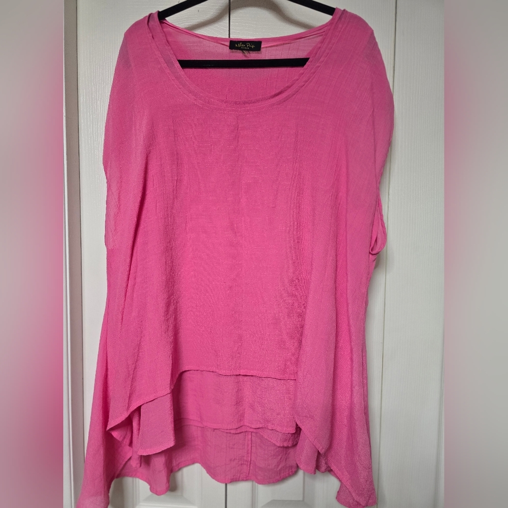 Pink Women's Top by Melissa Paige